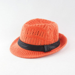 巴拿马镂空精纺 针织帽毛线帽