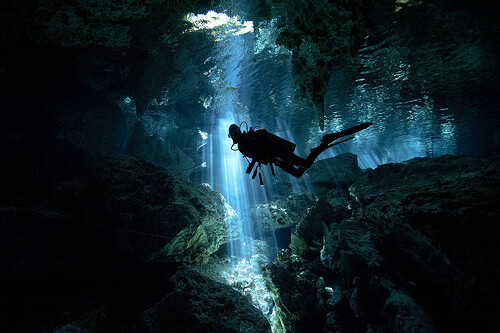 boy, cave, ftyucftrutcyuj, scuba diving, sea