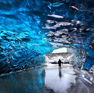 amazing, beautiful, blue, cave, cold