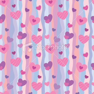 Romantic seamless pattern Royalty Free Stock Vector Art Illustration