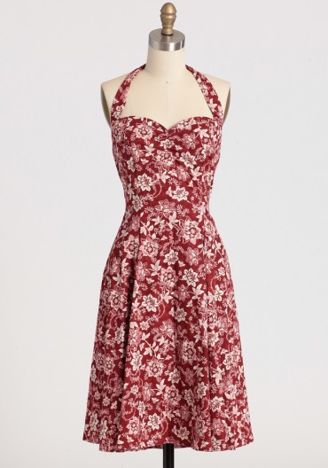 teresa floral red sweetie dress by Heartbreaker