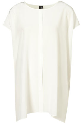 Epilette Silk Pleat Tee by Boutique