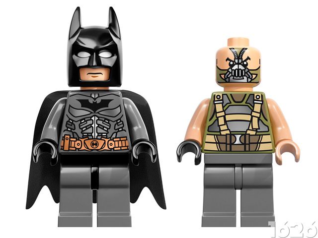 The Dark Knight Rises 黑暗骑士 × Lego 乐高——Batman &amp; Bane