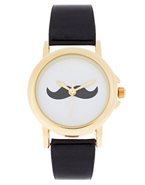 ASOS Moustache Face Watch