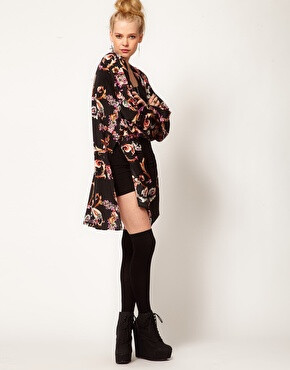 Image 4 of Minkpink &#39;Melody&#39; Gypsy Floral Kimono Jacket