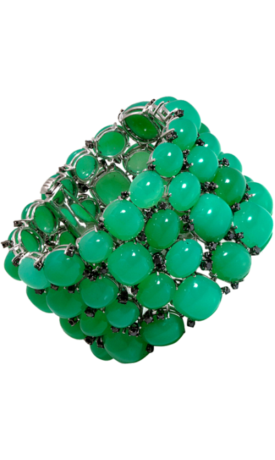 Chrysoprase High Prase Cuff