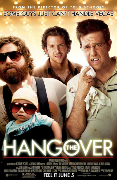 宿醉 The Hangover (2009) 美国喜剧路线，不敢说一百年不变，也至少十年如一日般一以贯之，不然就不会有一伙号称“烂仔帮”的家伙如今嚣张到片约满天飞。【宿醉】在总路线方向上没有跑偏，而其叙事编排看起来却…