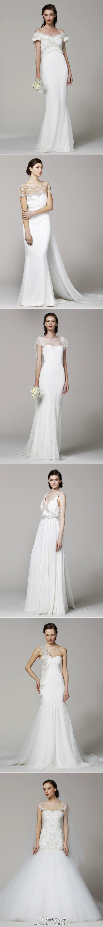 2013年春季婚紗的設計以简介和精巧為主調，利用大量的雪紡和優雅的籐葉（vine leaf）作裝飾，巧妙的設計令婚紗帶著點點希臘女神的影子，頓時令整個系列充滿着復古的氣息
