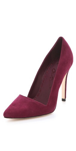 alice + olivia Dina Suede Pumps