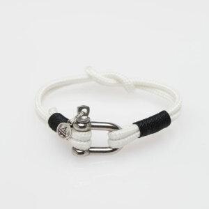 Knotted Shackle Bracelet by JLK