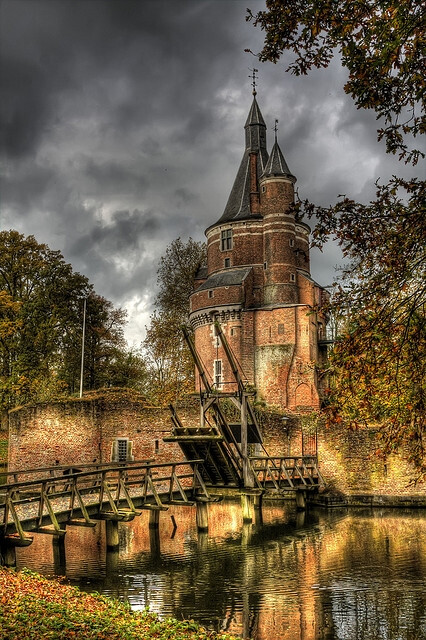 Castle Duurstede, a medieval castle in Wijk bij Duurstede in the province of Utrecht in the Netherlands.