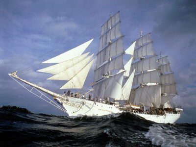 船名：CHRISTIAN RADICH. Class: A. 船籍：挪威. LOA: 73m. 帆型: 全帆装船（fully rigged ship）. 建造: 挪威. 母港：奥斯陆.