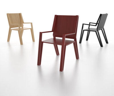 Michael Samoriz 来自乌克兰设计团队Umbra Design Studio，这是他设计的Outline Chair（轮廓椅子）。