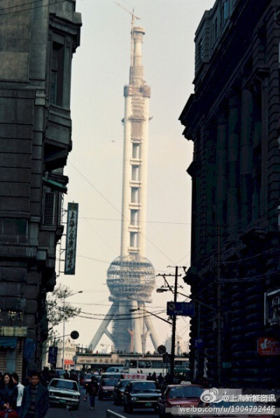 1993年 上海 东方 还没明珠 ！！