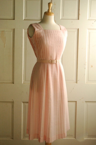 1960s Summer Dress 非常美丽！