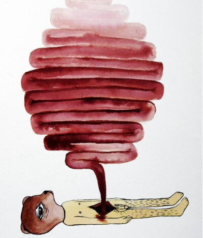 人的小肠很长，长约5—6米，小肠内表面有环形皱襞，皱襞表面有小肠绒毛，小肠绒毛内有毛细血管，小肠绒毛壁很薄，仅由单层上皮细胞组成