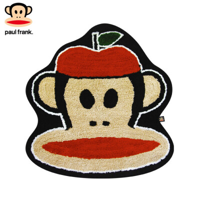 大嘴猴 paul frank 造型地墊 顶着苹果的pau lfrank，叮叮叮~开门咯，欢迎回家~