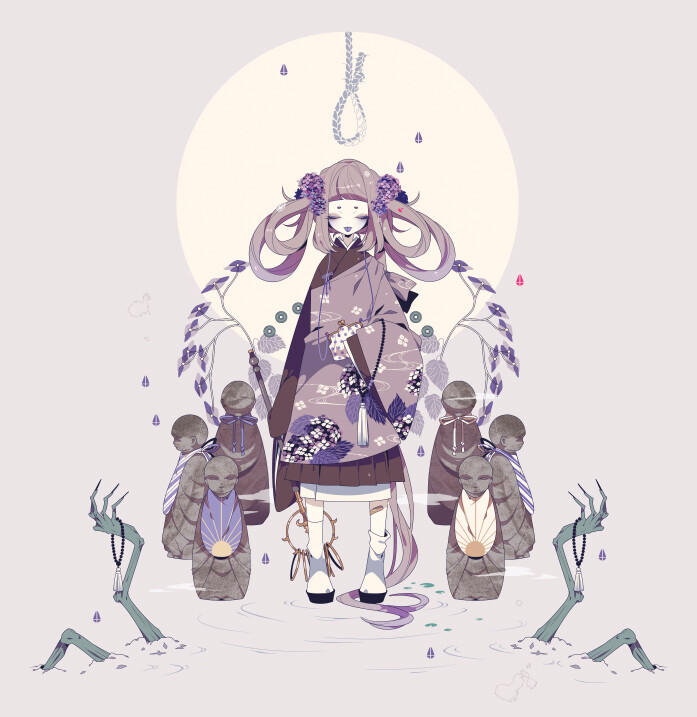 keeggy 人物 插画