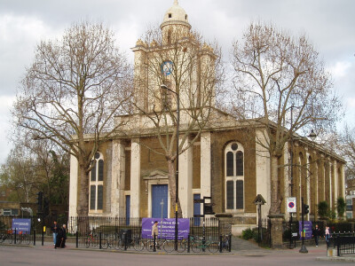 st.john's church, bethnal green 圣约翰教堂， 新希腊主义风格