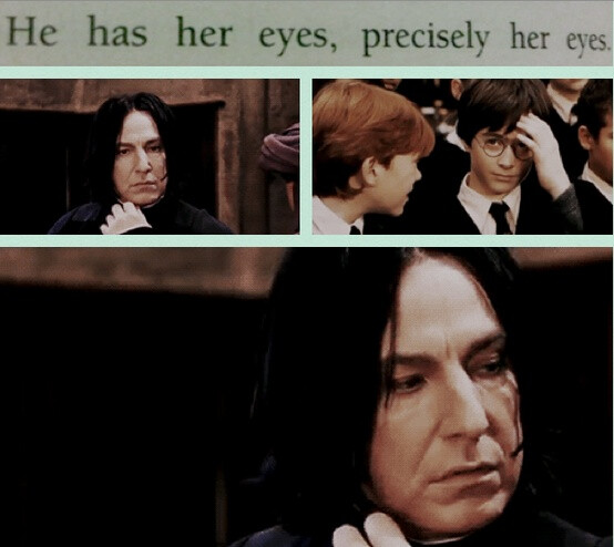 &quot;I love Alan Rickman. J.K. Rowling told him Snape’s entire background story before they filmed the first movie so that he would understand Snape’s character, now watching these movies a second or th…