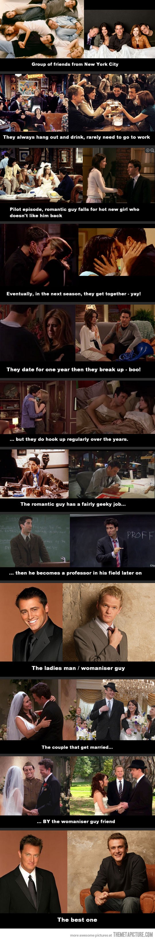 Friends vs How I Met Your Mother