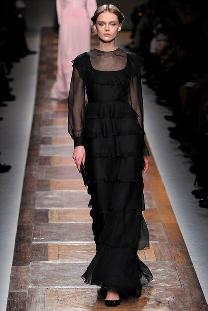 Valentino 2012巴黎秋冬成衣