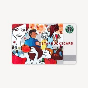 星巴克Starbucks patty随行卡