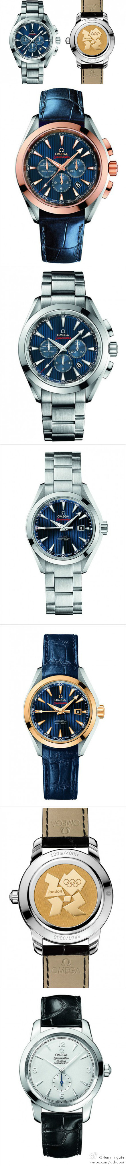 Omega Seamaster London 2012 Olympic Games Watches