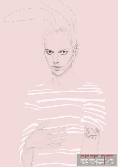 时装插画大师画作