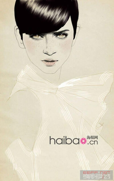 时装插画大师画作