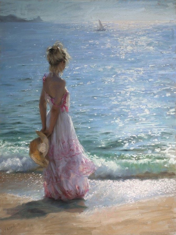 西班牙艺术家Vicente Romero Redondo 唯美的油画作品。