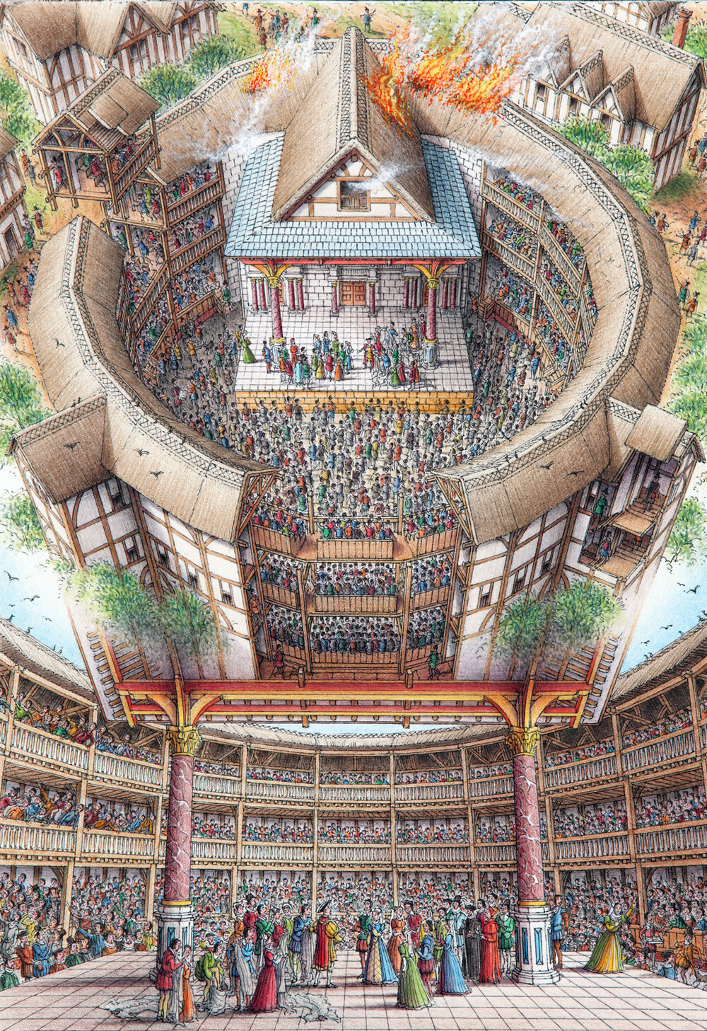 莎士比亚的环球剧院（Globe Theatre）