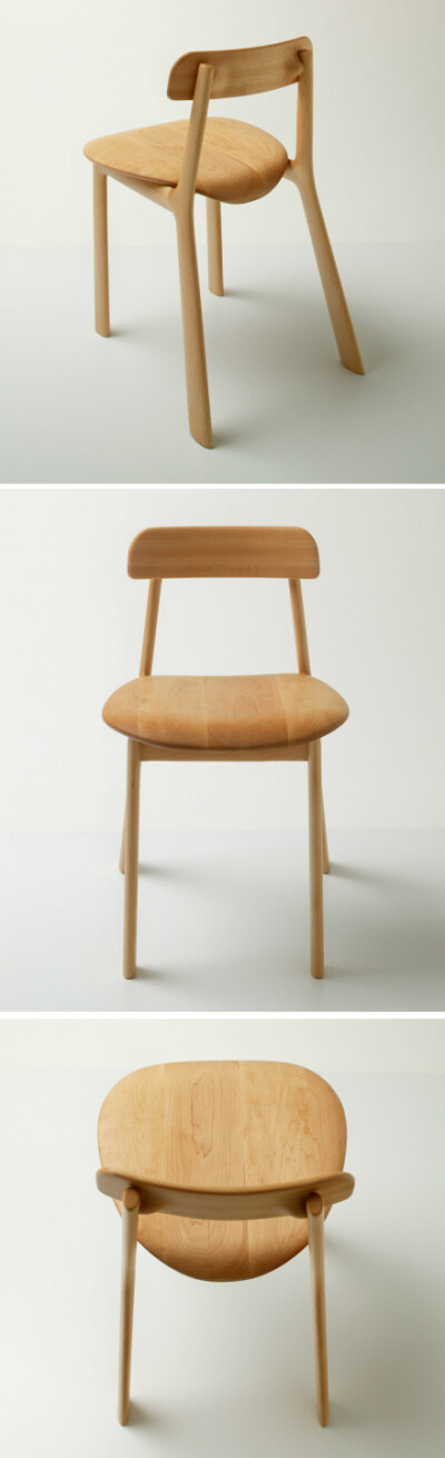 Bambi chair（斑比椅） by hisakazu shimizu and eizo okada of S&amp;O design。