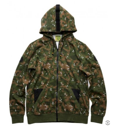 ALIENEGRA DESERT CAMO PARKA