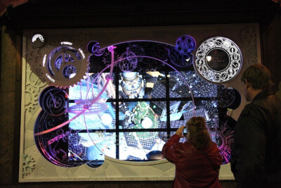 Macy’s Steampunk-Style Holiday Windows