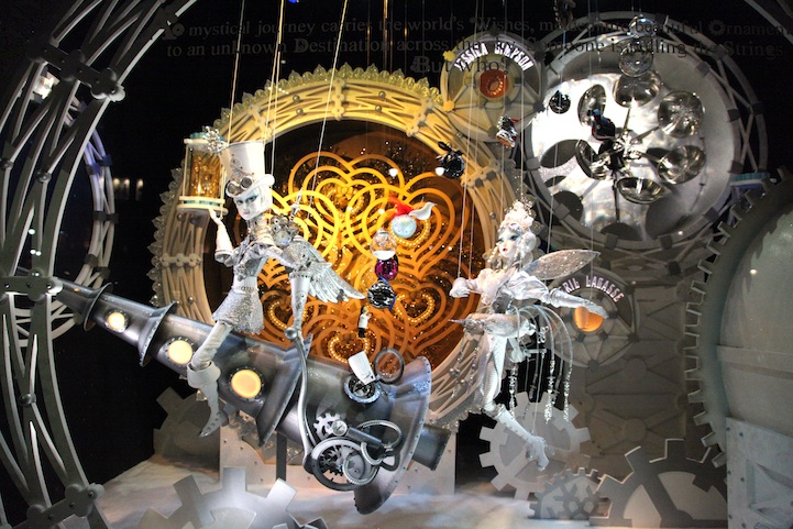 Macy’s Steampunk-Style Holiday Windows