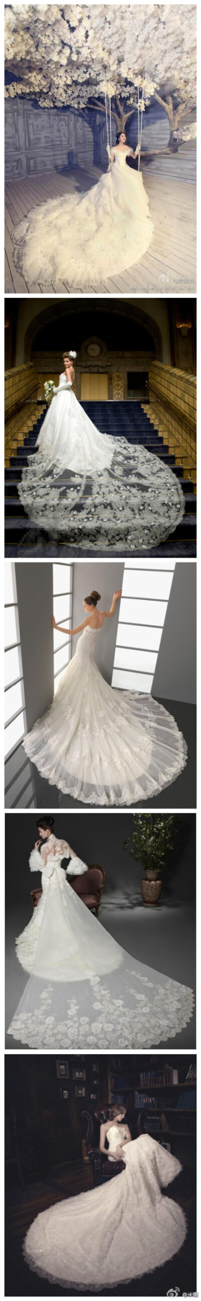 幸福就是，穿着美丽的婚纱嫁给你❀