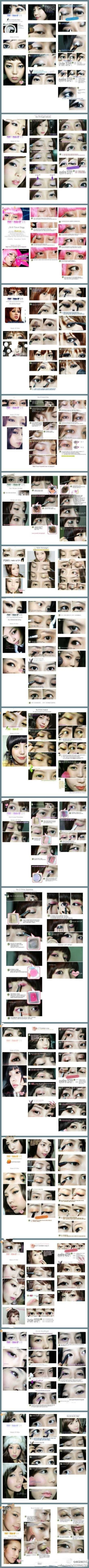 韩国魅力眼妆，眼妆原来如此简单