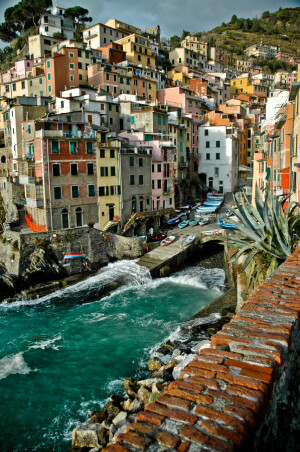 義大利的Riomaggiore, Liguria (by Joris H. Janssen)