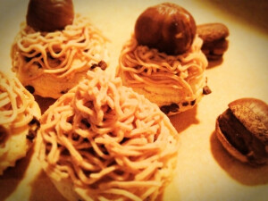 妞家烘焙出品---栗蓉cup cake