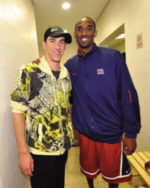 科比与菲尔普斯