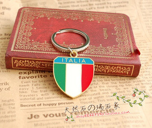意大利国徽金属钥匙扣