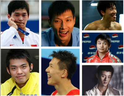 这些参加2012伦敦奥运的中国帅哥，不仅场下帅气，更重要的是在运动场上也是风姿绰约，潇洒翩翩。看看咱帅哥哥们的萌照，你最喜欢哪一个呢？