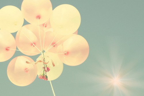 爱情就像吹起的气球