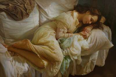 俄罗斯现代画家Serge Marshennikov 人体油画