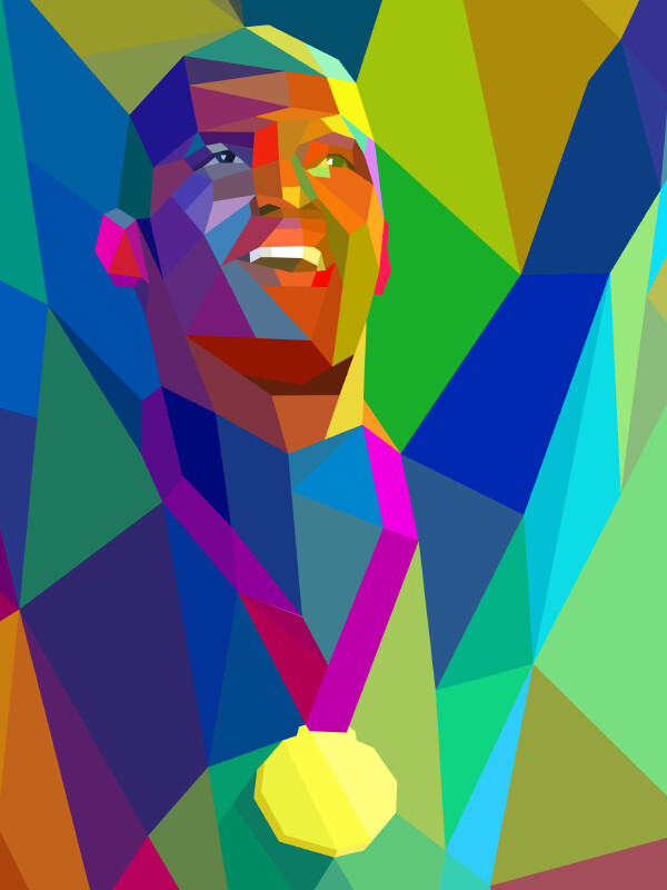 Athens, Greece-based visual designer Charis Tsevis has just released some of his most fantastic work to date. Created for Yahoo!'s coverage of the London 2012 Olympic games, they're six illustrations that show "once-in-a-lifetime moments that happen every four years." Tsevis made three images for th