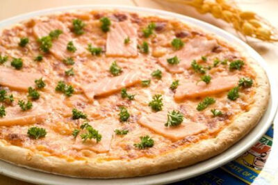 Salmon Pizza