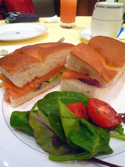 Smoked Salmon Sandwich