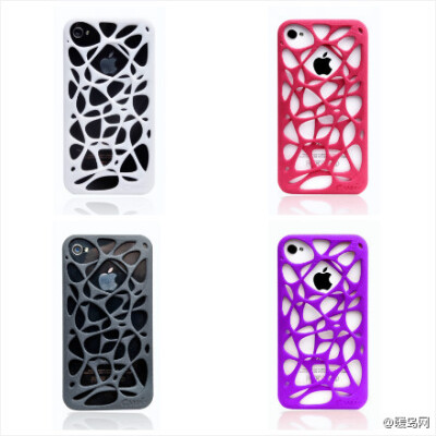 #暖岛最热#由WEIS联合ChangeIDesign共同研发，WEIS CELL iPhone 4/4S Case采用高精度镭射烧结成型技术来实现多曲面构架之视觉效果。该产品不同于市场上的普通iphone塑胶壳，它由烧结机单个制作，人工打磨，无法大批…