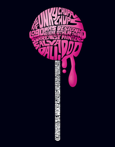 以字体为创意的创意广告